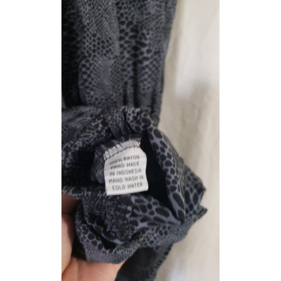 Khush Women's XS Jumpsuit Bohemian Snake Print Relaxed Fit Joggers - Picture 8 of 8